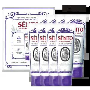 센.토 프라임 고불소 잇.몸케어 치약 프레쉬민트향 120g 8개 +핸드워시 510ml 1개