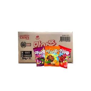 크라운 마이쮸 3종 대용량 혼합 284g X 10봉