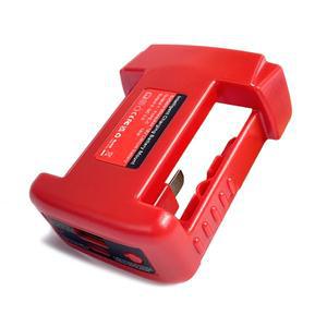 밀워키 18V 배터리용 어댑터(USB 충전기 포함) 및 Type-C PD 전원