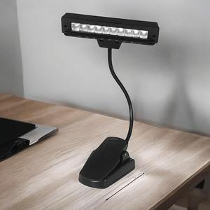 침대독서등 북라이트 스탠드 조명 무아스 10LED 보면대 악보 램프 독서등 책상등 루메나