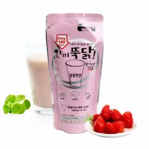 이지푸드 한끼뚝닭 닭가슴살 쉐이크 달콤한맛 8팩 식사대용 한끼