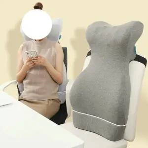 대형등쿠션 사무용 의자 메모리 장거리 등쿠션 허리받침
