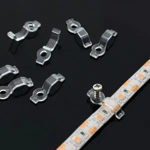 [가루비몰]라인바 led 스트립 조명 줄조명 고정 클립 8MM