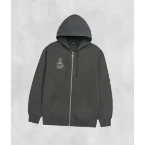 엘엠씨 시그니처 COMBO ZIP-UP HOODIE charcoal 229608 FE5251610-E2B