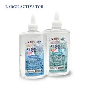 슬라임조절 용액 엑티 액티베이터 낱개 4개 탱탱 슬라임액티베이터 살리기 단단하게