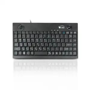 ZIO-TMK300 mini 트랙볼 휠스크롤 버튼 유선 미니 키보드 키스킨 생활 방수