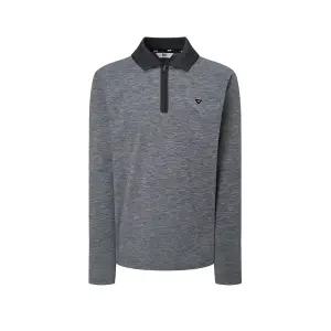 [AK플라자] [닥스] 25FW INHERITANCE 남성 멜란지 반집업 카라티 DGTS5D852G2