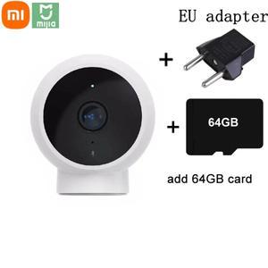 새 버전 XiaoMi Mijia 2K 1296P HD 스마트 IP 카메라 AI 향상된 모션 감지 2.4G WiFi 적외선 야간 방수 В
