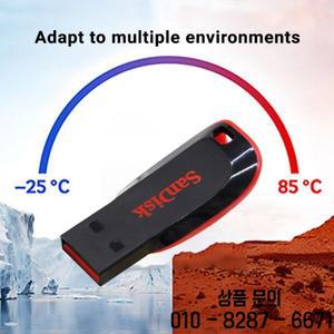 SanDisk 호환 FAT32 CZ50 플래시 메모리 스틱 USB2.0 PenDrive 128GB 64GB 미니 드라이브 컴퓨터 용 100%