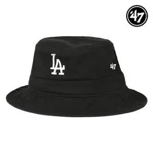 47브랜드 LA다저스 MLB 버킷햇 남자 여성 등산 낚시 벙거지 모자 B-BKT12GWF-BK_