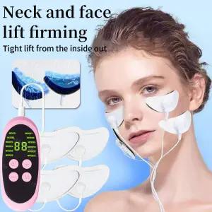 턱마사지기 EMS 전류 눈 마사지 얼굴 리프팅 퍼밍 주름 방지 눈가 스파 뷰티 스킨 케어
