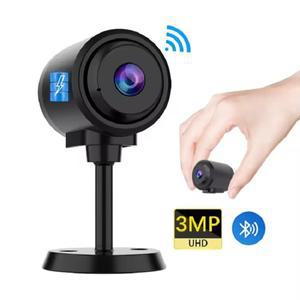 DIFANG 미니 WiFi 카메라 지원 블루투스 연결 총알 카메라 3MP 감시 실내 무선 IP 카메라 홈 베이비 모니터
