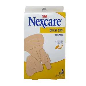 3M 넥스케어 발보호밴드(혼합형 8매)