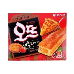 신상 오리온 오뜨 애플파이 384g