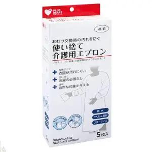 앞치마 앞치마/ (5개입) 하트 간호용 일회용 플러스