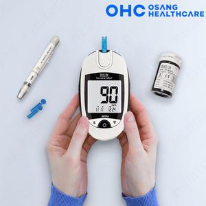 (리뉴얼 신제품) OHC 미드미 혈당측정기+시험지100매+침110개+솜100매