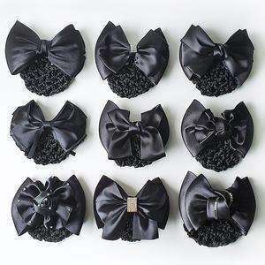 헤미쉬스타일 베이직 리본 머리망