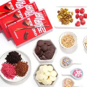 초콜릿 만들기재료 세트/막대과자/바크/수제포장몰드/초코렛펜DIY/발렌타인데이/파베/생/빼빼로