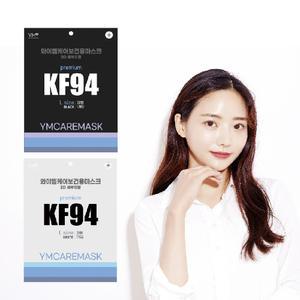 와이엠케어황사보건용마스크 새부리형 KF94 대형 화이트(2D) 1개입, 100매