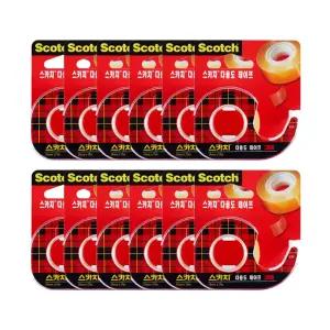 3M 스카치 다용도테이프 581D (18mmX15m) 12입