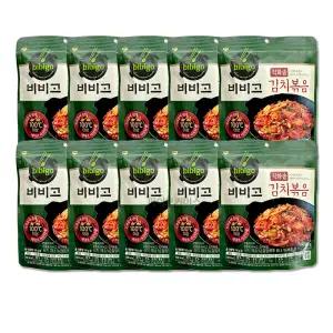 CJ 비비고 김치볶음 150g X 10개 볶음김치 밑반찬
