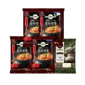[CJ] 고메 중화짬뽕652g  X 4개 + 청양고기만두200g