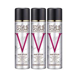 더마클라센 스타일앤 볼륨짱짱 흑채 스프레이 블랙 120ml x3