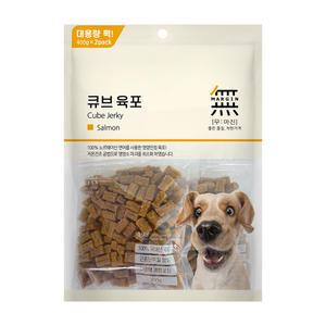 무마진 큐브 육포 연어 800g
