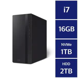삼성 데스크탑5 DM500TGZ-i7AL / 16GB 램 / NVMe SSD 1TB + HDD 2TB / 윈도우11Home//