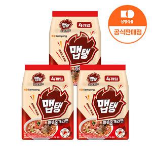 [삼양식품] 맵탱 마늘조개라면110g X 12입