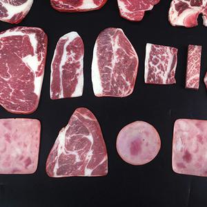 서양 고기 음식 시뮬레이션 인공 베이컨 장식 하이 소고기 모델 사진 스테이크 PVC 바베큐 레스토랑 소품