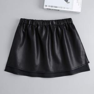 레이어드치마 가죽 티셔츠 빅사이즈여성의류 이너 스커트 밴딩 밴드 면 힙커버 남방 셔츠 블라우스 엉덩이 가짜 인조가죽 페이크 밑단커버