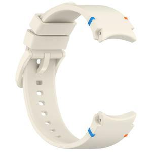 갤럭시 Watch7 용 실리콘 스트랩 6 5 4 44mm 40mm 스포츠 시계 6/4 클래식 47mm 46mm 43mm 42mm 용 팔찌 대신