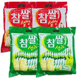 크라운 참쌀 설병270gX2개+선과 253gX2개 총4개