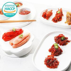 [웰굿] HACCP 속초 오마니 수제 젓갈 2종(오징어+낙지,각200g)