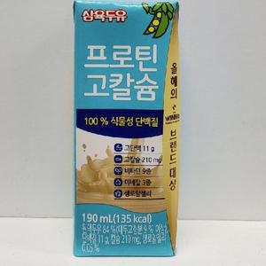 삼육두유 프로틴 고칼슘 190mlX16팩 프로틴고칼슘 단백질 두유
