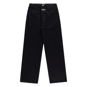 마리떼 여성 하이 스트레이트 데님 팬츠 MFG45CDP101-BLK