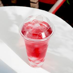 98파이 14온스 아이스컵 420ml + 에스프리 리드 뚜껑 300개 세트