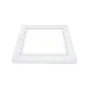 장수램프 20cm 엣지사각 직부등 20W, 화이트+주광색, 1개