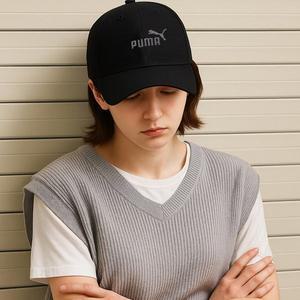 [푸마] 에센셜 엘리베이티드 볼캡 야구 골프 모자 블랙 025983-01