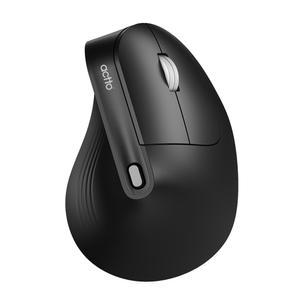 엑토 충전식 저소음 손목보호 버티컬 무선 블루투스 마우스 BTM-12 블랙