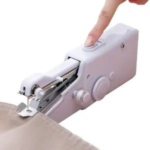 간이 수선용 핸디 미싱기 핸드재봉기 재봉틀 오바로크/가정용/바지/단/줄이기/손/미싱/소형/바늘/제봉틀/