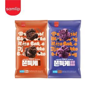 삼립 쫀득케 떡케이크 2종 초코/블루베리 16입(2봉)