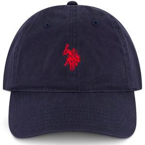 U.S. Polo Assn. Small Pony Logo Baseball Hat, 100% Cotton, Adjustable Cap