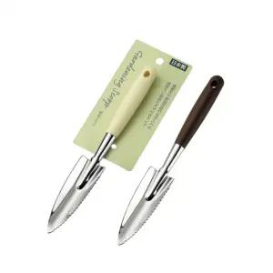 일본 에코 미니 모종삽 (좁은형) 정원 꽃삽 가드닝 스텐 가정용 화분삽 스테인레스 분갈이 텃밭