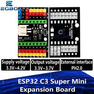 EGBO ESP32 C3 SuperMini 확장 보드 IO 포트 추출 제어 센서(aiduino용)