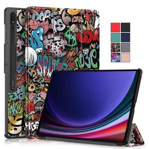 삼성 갤럭시 탭 S8 울트라 14 용 2023 케이스, 패션 페인트 하드 PC 백북 태블릿 커버, 탭 S8 울트라 케이