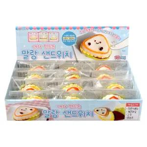 12개 조선문방구 내가 만드는 말랑 샌드위치 스퀴시 1박스