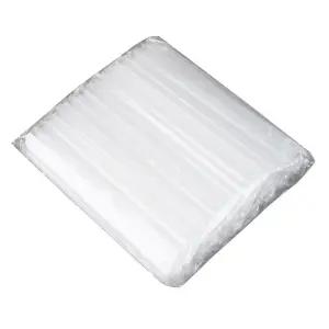 (벌크500개) 7mm 일자 투명빨대 25cm 일회용 음료 카페 스트로우 대용량7MM 25CM 일회용우 카페용 포장