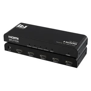 HDMI분배기 4포트 2.0v 다중 모니터 확장 스플리터 AUTO EDID 아답타포함